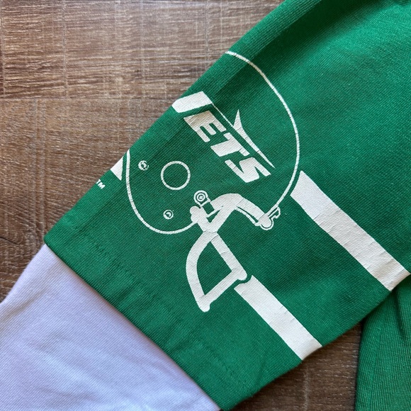 Vintage Green New York Jets Mark Gastineau #99 Jersey/T - Picture 3 of 9